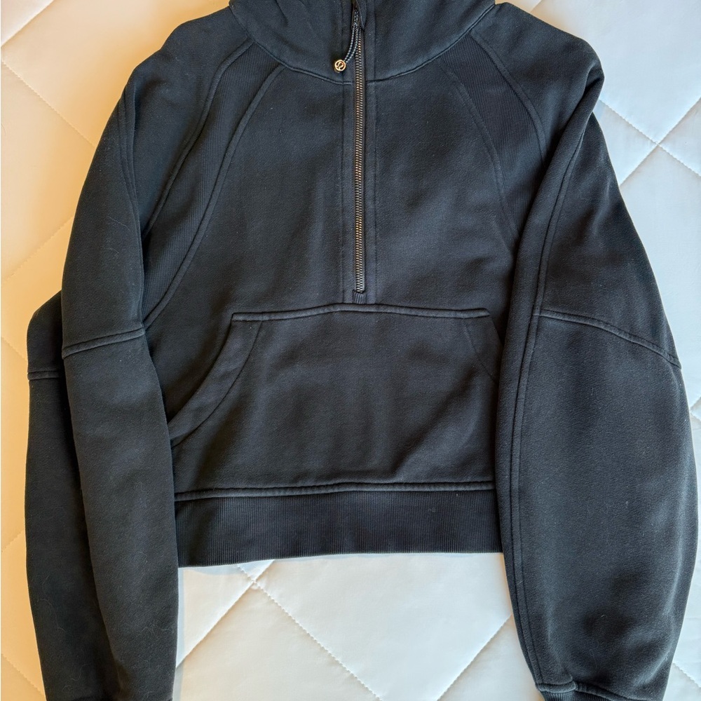 lululemon athletica oversized scuba 1/2 zip
